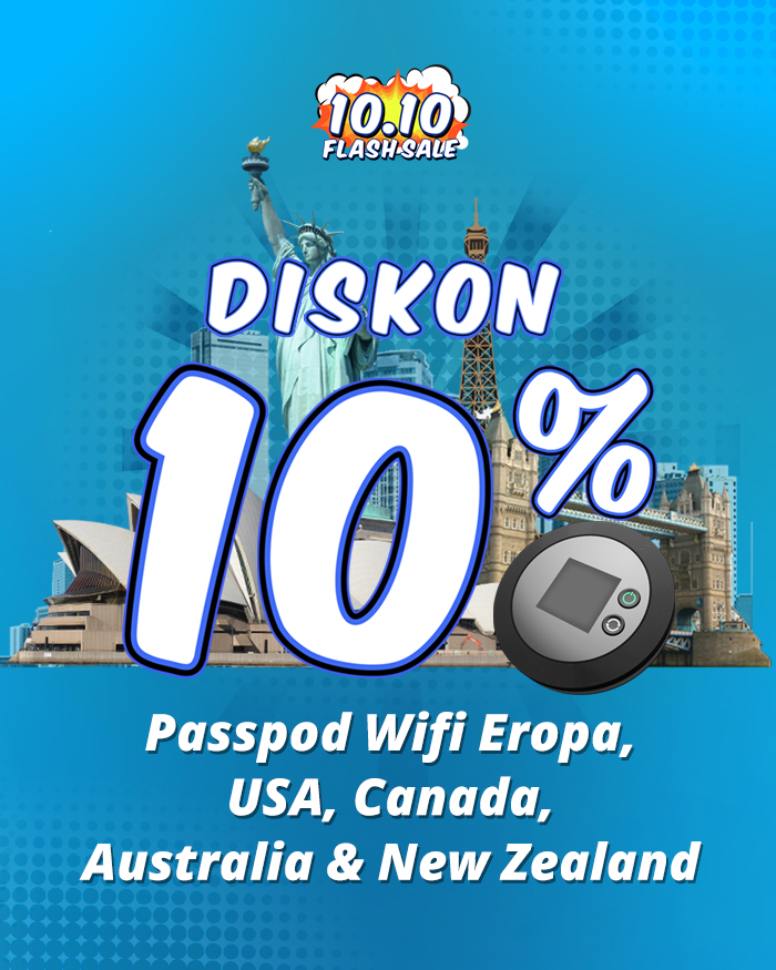 Promo Passpod Wifi